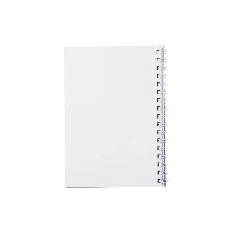 Carnet personnalisable Desk-Mate® A6 à spirales avec couverture rigide