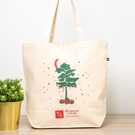 Tote bag publicitaire en coton 280g/m2 45 x 40 cm Made in France - Blois