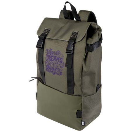 Sac à dos personnalisable nomade en polyester recyclé certifié GRS 30L - Roam