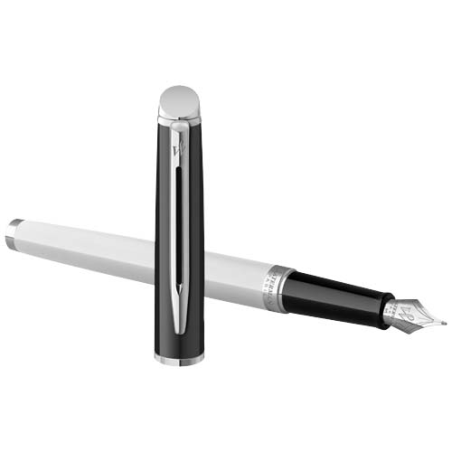 Stylo plume personnalisable Waterman avec habillage palladium - Hemisphere