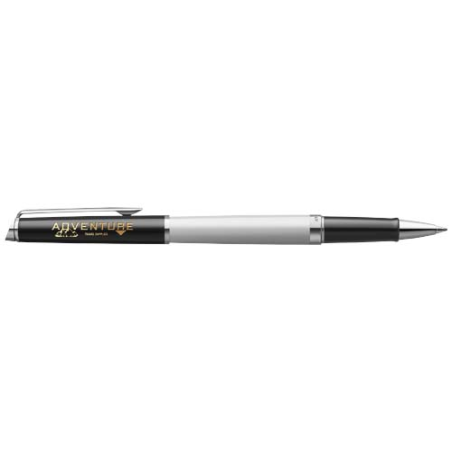 Stylo roller personnalisable Waterman avec habillage palladium - Hemisphere