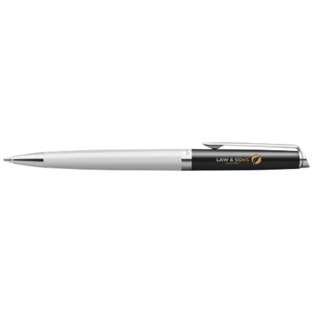 Stylo roller personnalisé Waterman avec habillage palladium - Hemisphere