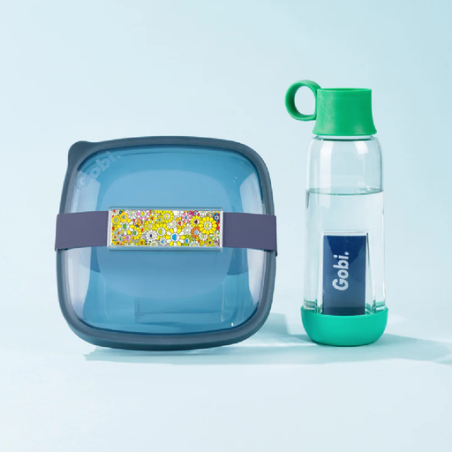 Lunchbox Gobi Indoor en verre et PP avec carte personnalisée incluse - Made in France