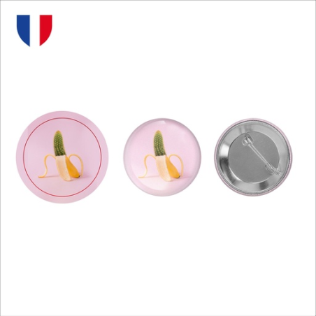 Badge personnalisable fermeture épingle – Ø 2,5 à 10 cm - Made in France