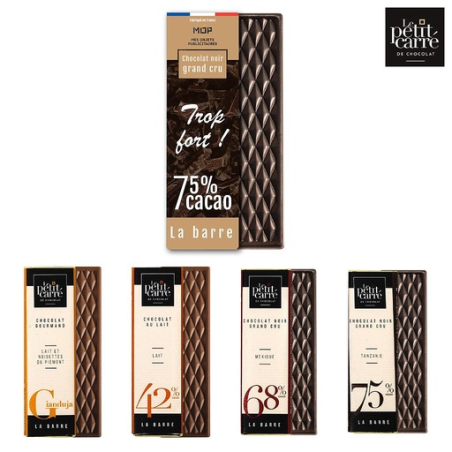 Barre de chocolat 10g - Le Petit Carré de Chocolat®