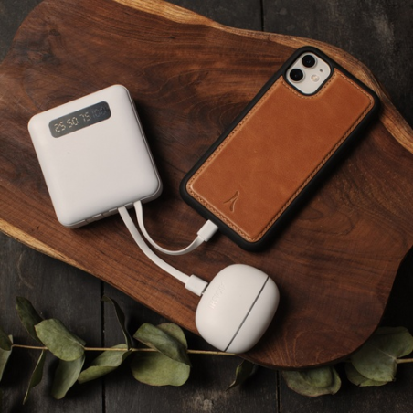 Batterie de secours personnalisable avec 4 câbles 10000 Mah Heiho