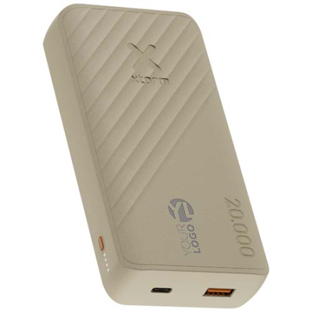 Batterie de secours personnalisable à charge rapide Xtorm XG220 Go2 de 15 W et 20 000 mAh