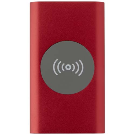 Batterie de secours personnalisé sans fil en aluminium recyclé Juice type-C de 4 000 mAh