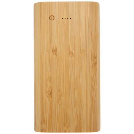 Batterie externe personnalisable Tulda de 20,000 mAh en bambou