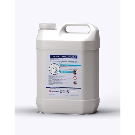 Bidon de lotion hydroalcoolique personnalisé - 5L