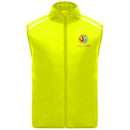 Bodywarmer personnalisable de course en polyester 170g/m2 Jannu unisexe - XS à 2XL