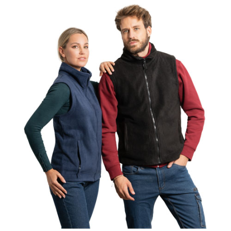 Bodywarmer personnalisable en polaire 300g/m2 unisexe Bellagio - S à 3XL