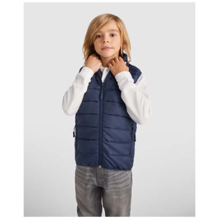 Bodywarmer personnalisable en polyester 290g/m2 pour enfant