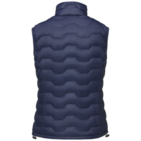 Bodywarmer personnalisé duvet isotherme Epidote recyclé certifié GRS pour femme XS à XXL