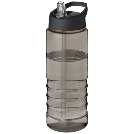 Bouteille de sport H2O Active® Eco Treble de 750 ml avec couvercle à bec verseur