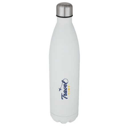 Bouteille isotherme personnalisable Cove de 1L en acier inoxydable