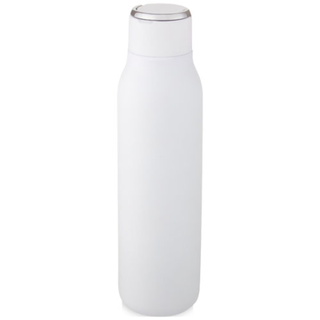 Bouteille isotherme personnalisable Marka 600 ml avec boucle métallique