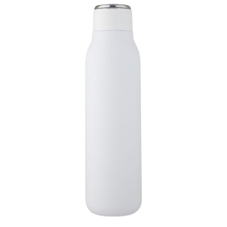 Bouteille isotherme personnalisable Marka 600 ml avec boucle métallique