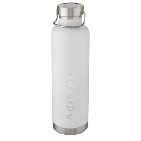 Bouteille isotherme personnalisable Thor 1 L en inox