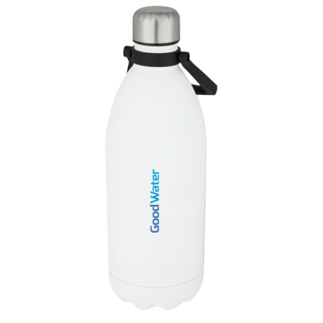 Bouteille isotherme personnalisée Cove 1,6 L en acier inoxydable