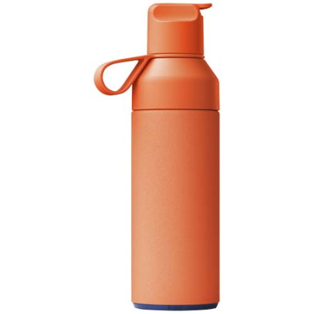 Bouteille isotherme personnalisée en acier inoxydable recyclé Ocean Bottle GO de 500 ml