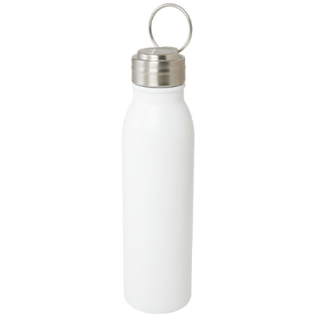 Bouteille personnalisé Harper de 700 ml en inox certifié RCS avec boucle métallique