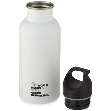 Bouteille personnalisée Luca 500 ml en acier inoxydable