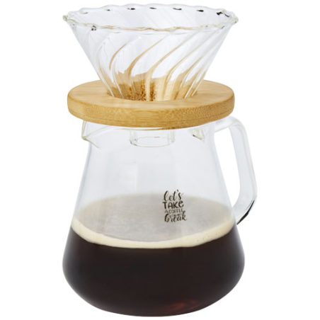 Cafetière personnalisable Geis de 500 ml en verre