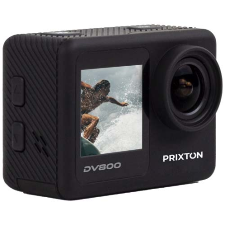 Caméra d’action Prixton DV800 à double écran 5K