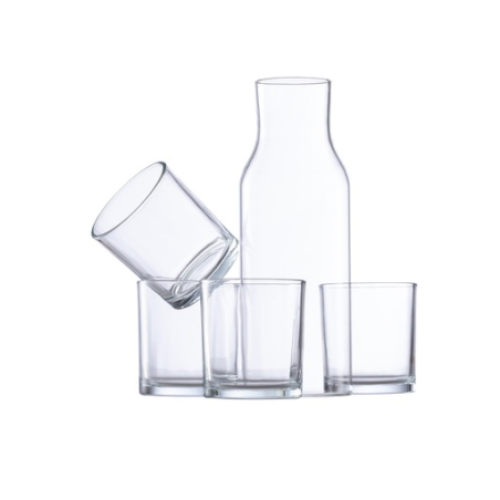 Carafe personnalisable 1,35L et ses 4 verres 320ml Malister