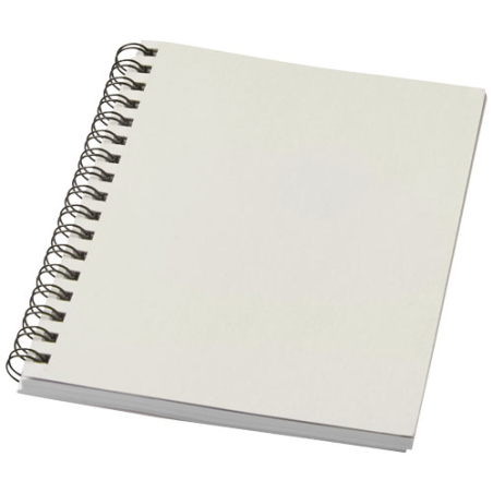 Carnet de notes à spirales personnalisé Desk-Mate ® A6 coloré recyclé