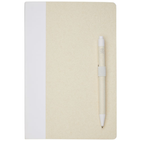 Carnet personnalisable A5 et son stylo recyclées Dairy Dream