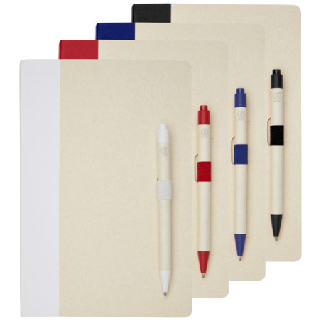 Carnet personnalisable A5 et son stylo recyclées Dairy Dream