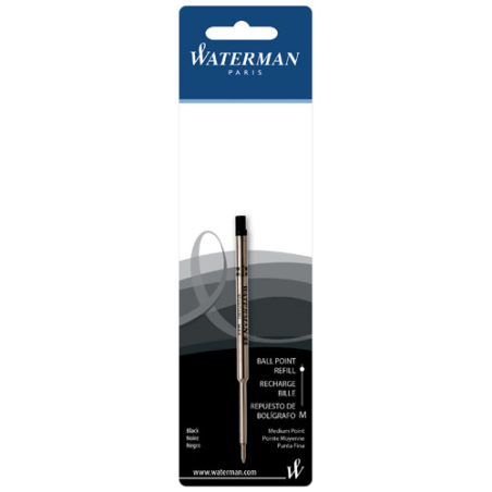 Cartouche pour stylo bille Waterman - Encre noire