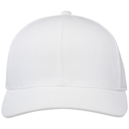 Casquette publicitaire en coton et polyester recyclée Opal Aware™ 6 panneaux