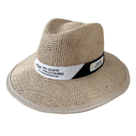 Chapeau personnalisable en jute Panama