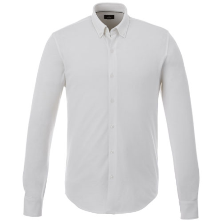 Chemise personnalisable maille piquée homme Bigelow - XS à 3XL