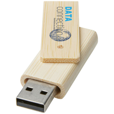 Clé USB personnalisable Rotate 8 Go en bambou