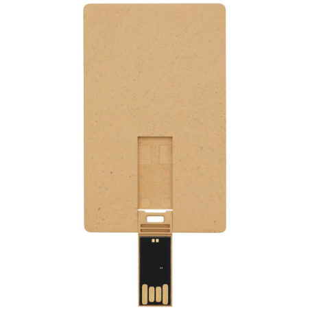 Clé USB personnalisable biodégradable en forme de carte de crédit