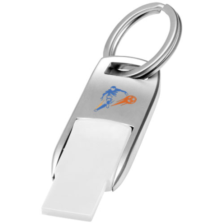 Clé USB personnalisée Flip avec porte-clés