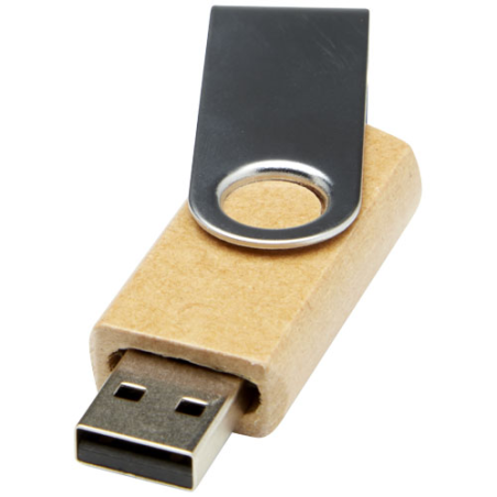 Clé USB personnalisée 3.0 Rotate en papier recyclé