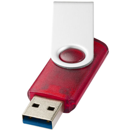 Clé USB personnalisée 3.0 Rotate translucide