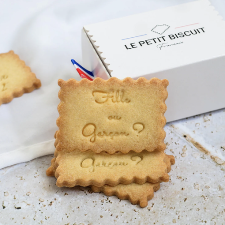 Coffret de 16 biscuits "classique" personnalisable