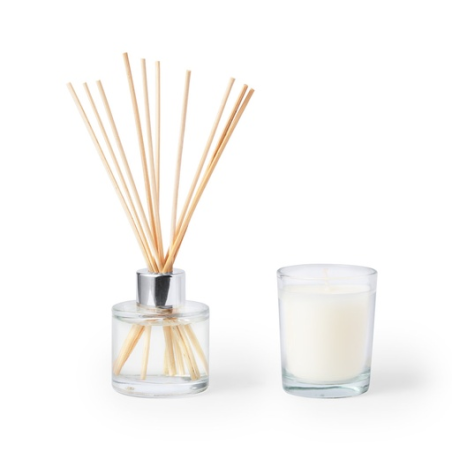 Coffret personnalisable avec diffuseur aromatique et sa bougie Hanks