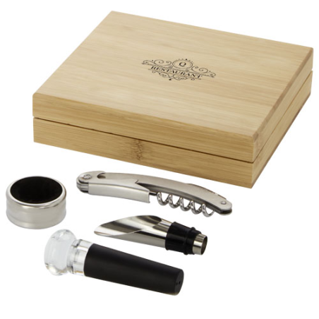 Coffret à vin personnalisable 4 pièces Syrat