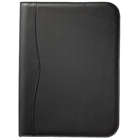 Conférencier personnalisable A4 zippé Ebony