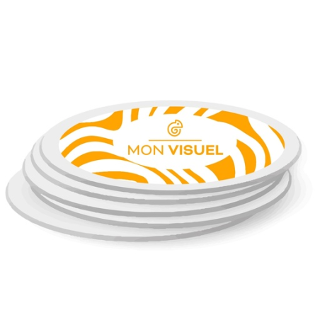 Dessous de verre en carton personnalisable - Minimum 100 pcs