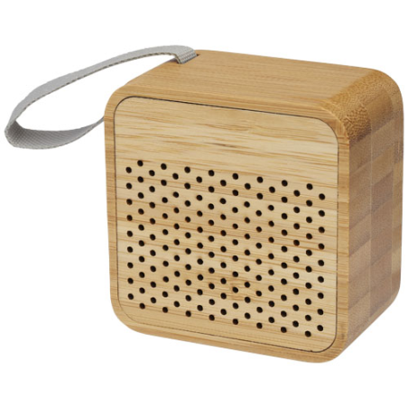 Enceinte Bluetooth® personnalisée Arcana en bambou