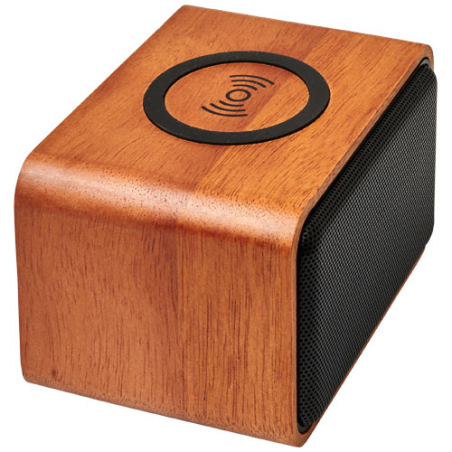 Enceinte publicitaire Wooden avec chargeur à induction