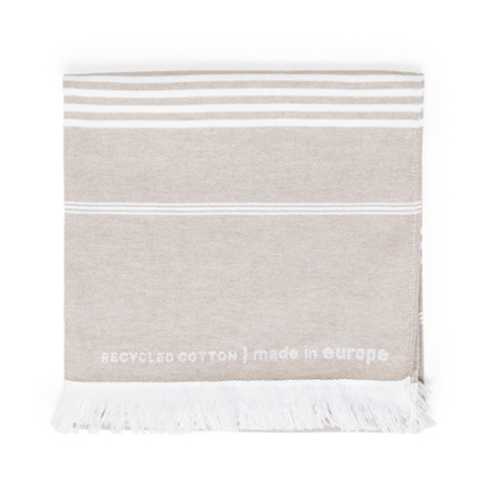 Fouta personnalisable en polycoton recyclé 250g/m2 Tayler